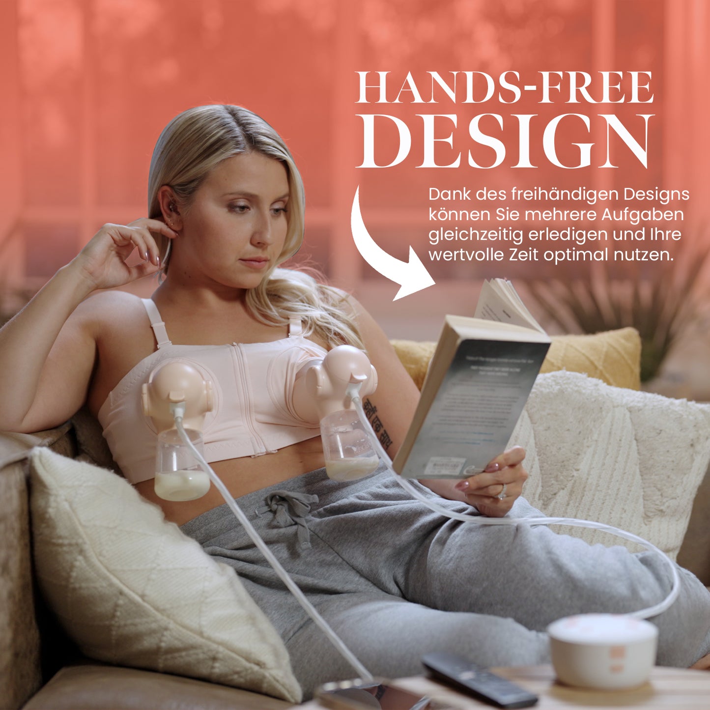 Annabella Elektrische Doppel-Milchpumpe inkl. Hands‑Free‑BH