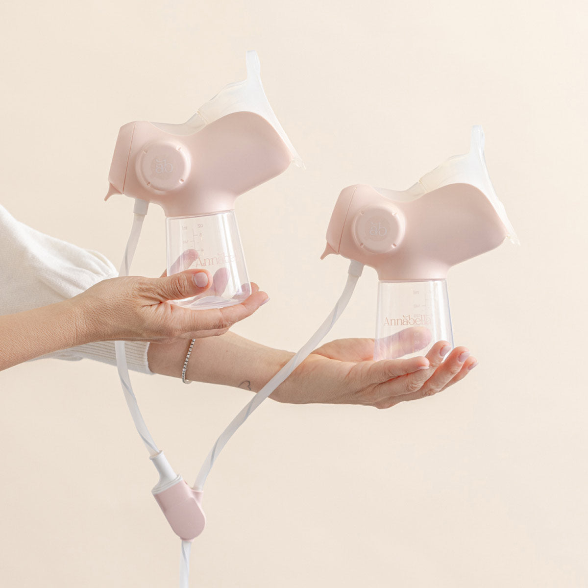Annabella Elektrische Doppel-Milchpumpe inkl. Hands‑Free‑BH