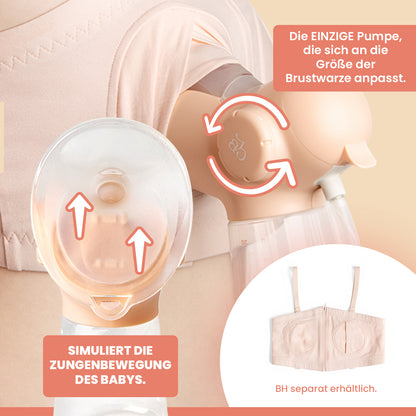 Annabella Elektrische Doppel-Milchpumpe inkl. Hands‑Free‑BH